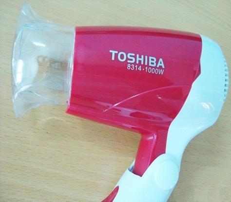 Hình ảnh thực tế máy sấy tóc Toshiba 8314 chính hãng.