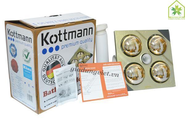 Đèn sưởi nhà tắm Kottmann K4B-G