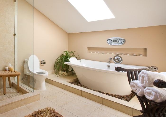 Đèn sưởi nhà tắm Kottmann H2B-HW phòng tắm sang trọng