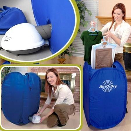 Máy sấy quần áo Air-O-Dry có thiết kế nhỏ gọn không tốn diện tích