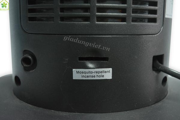 Quạt hơi nước Panasonic 5in1 Mistfan khe đặt thuốc muỗi