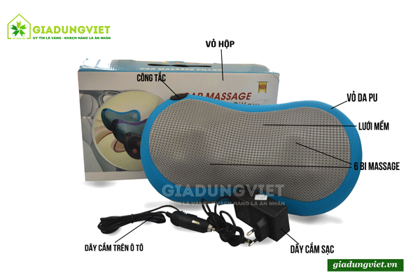 Cấu tạo chiếc máy massage cổ vai gáy Magic