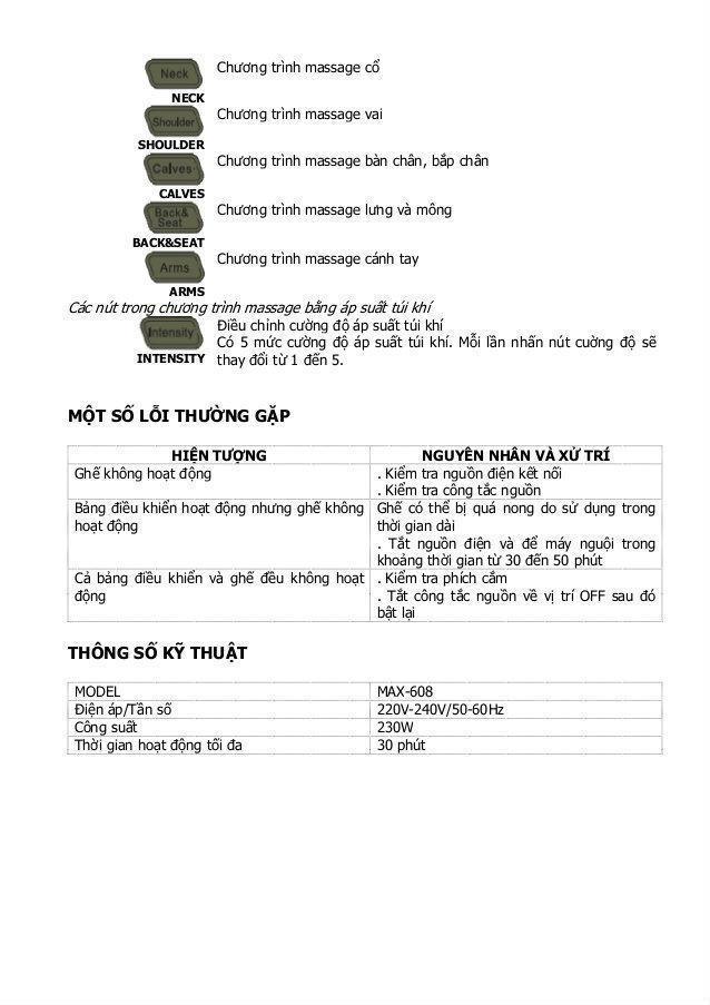 Hướng dẫn sử dụng ghế massage toàn thân đúng cách Hướng dẫn sử dụng ghế massage toàn thân đúng cách