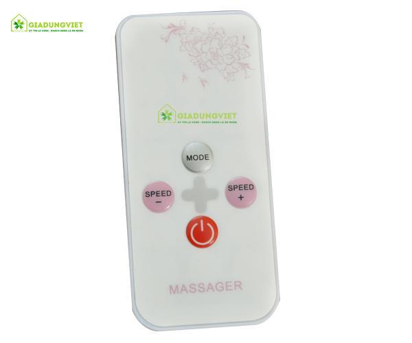 Máy massage bụng Nhật Bản dễ dàng sử dụng với bộ nút điều khiển