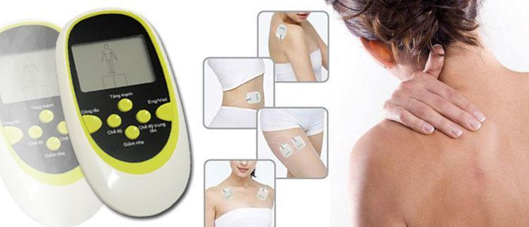 Máy massage dán aukewel tự động dò huyệt