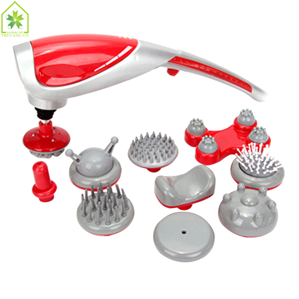 7 đầu đa dụng của máy massage cầm tay mini