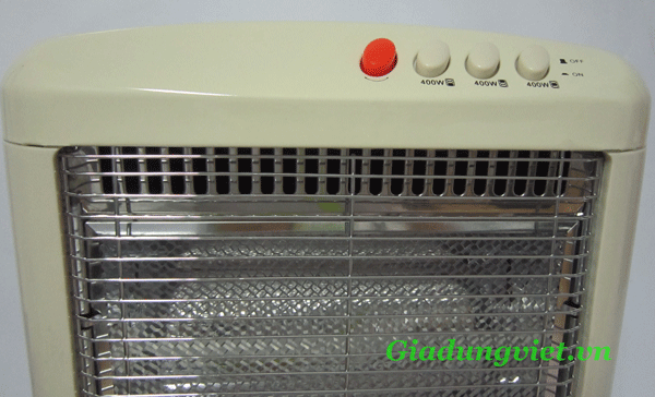 Quạt sưởi Samsung SN-305A lưới bảo vệ và hệ thống thoát nhiệt