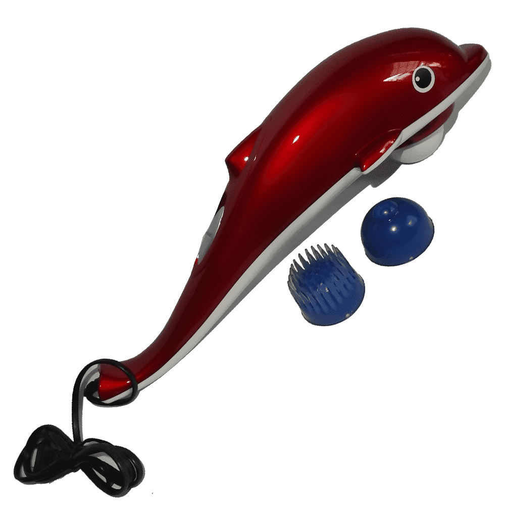 đầu massage mềm của sản phẩm máy massage cầm tay con cá heo enegry king lc2002e