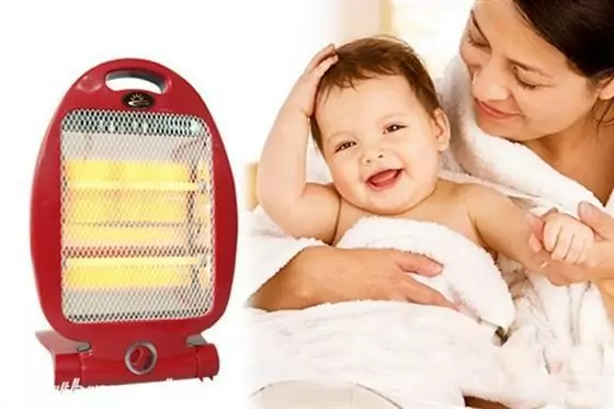 Quạt sưởi Nova 2 bóng cá sưởi ấm khi tắm cho bé