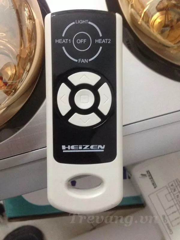Công tắc điều chỉnh nhiệt Đèn sưởi nhà tắm Heizen HE-4BR