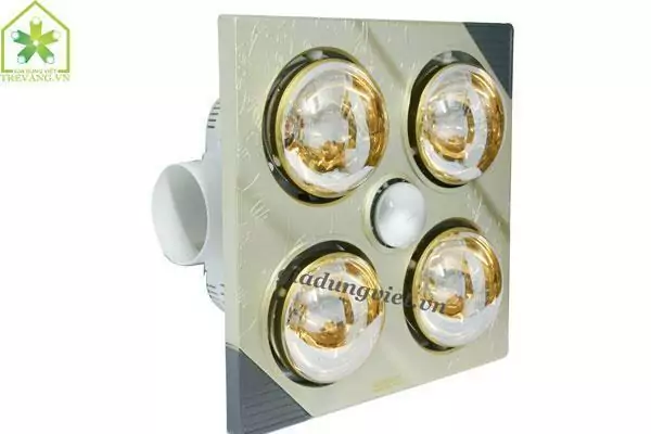Đèn sưởi nhà tắm Kottmann K4B-G bóng sưởi mạ vàng