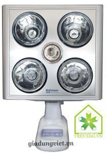 Đèn sưởi nhà tắm Kottmann K4B-S 4 bóng sưởi bạc