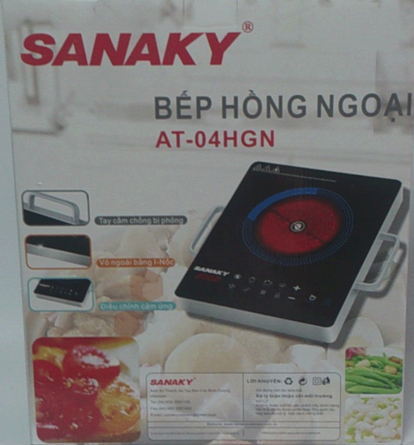 Bếp hồng ngoại Sanaky AT-04HGN