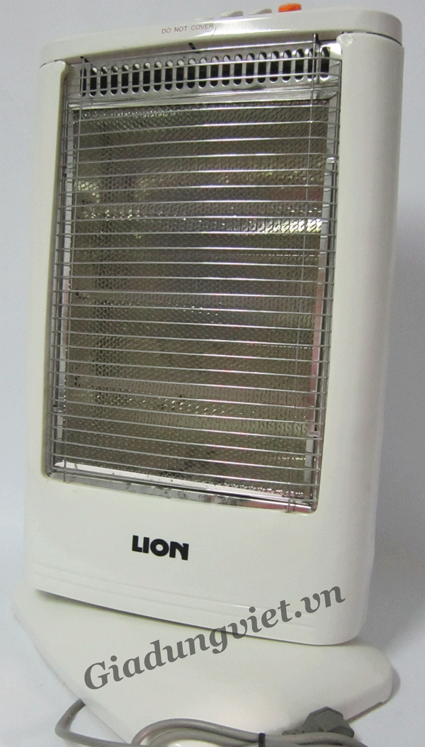 Quạt sưởi ấm halogen LION Q 10A  3 bóng, quat-suoi-lion-q10A 