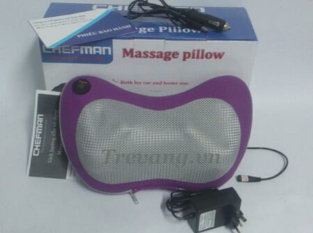 Gối massage hồng ngoại Chefman CM-212B toàn bộ