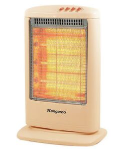 Đèn sưởi Halogen - Quạt sưởi Kangaroo KG 1012C sưởi ấm 3 bóng.