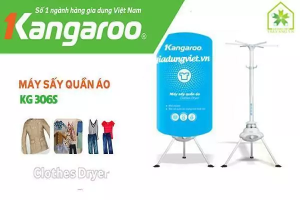 Máy sấy quần áo Kangaroo KG306S loại tốt nhất hiện nay