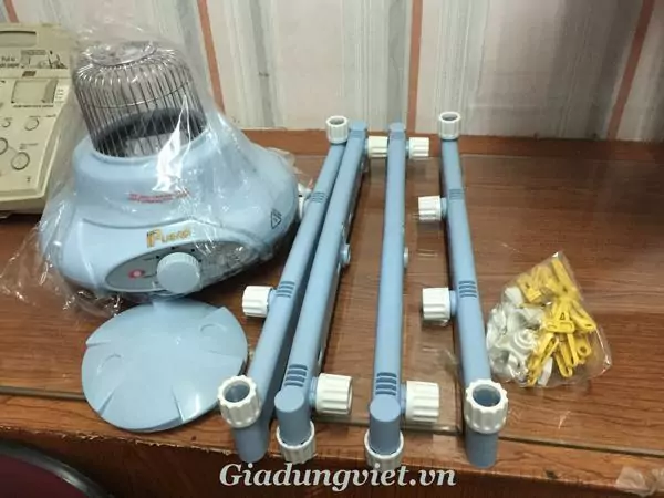 Máy sấy quần áo Pusan KP-G90 chi tiết các bộ phận