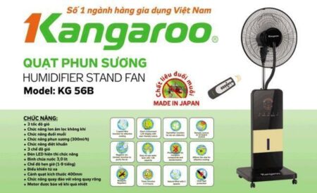 Quạt hơi nước Kangaroo KG56B hiện đại sang trọng