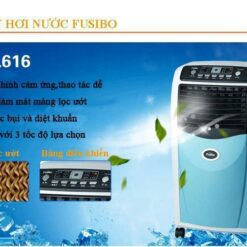 Quạt hơi nước Fusibo FB-EL616 ứng dụng nhiều tính năng hiện đại