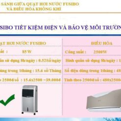 Quạt hơi nước Fusibo FB-EL616 với điều hoà