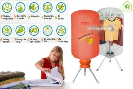 Máy sấy quần áo Otto tiện dụng