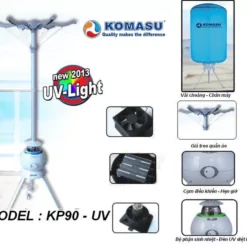 máy sấy quần áo Komasu KP90-UV 1