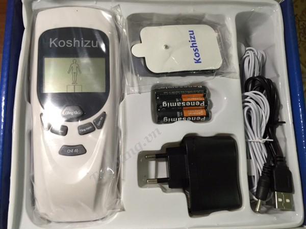 Máy massage xung điện 8 miếng dán Koshizu chi tiết