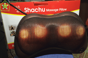 Gối massage hàn quốc hồng ngoại Shachu 888 Gối massage hàn quốc hồng ngoại Shachu 888