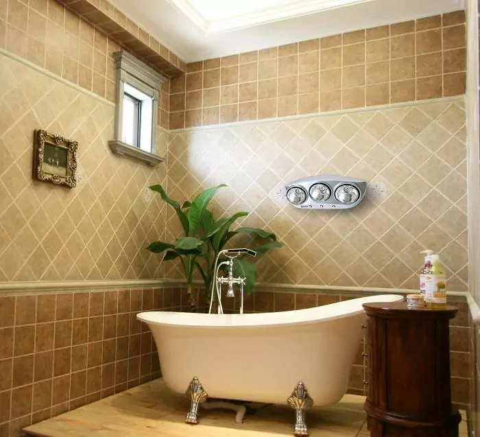 Đèn sưởi nhà tắm Hans 3 bóng