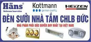 Đèn sưởi nhà tắm của Đức
