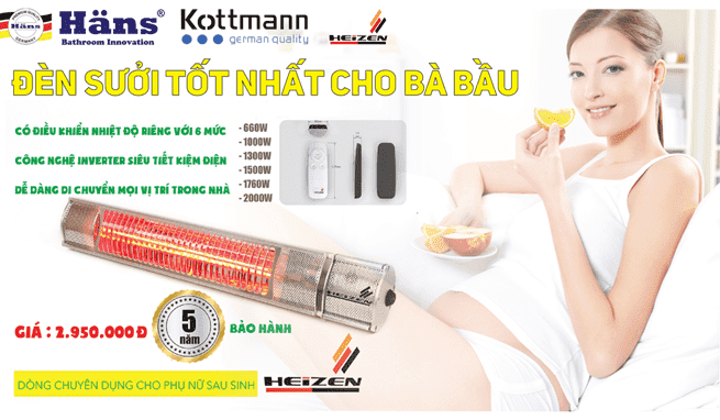 Đèn sưở nhà tắm bảo vệ sức khỏe