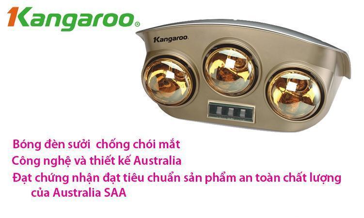 Đèn Sưởi Nhà Tắm Kangroo