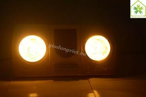 Đèn sưởi nhà tắm Kottmann H2B-HW-G hồng ngoại