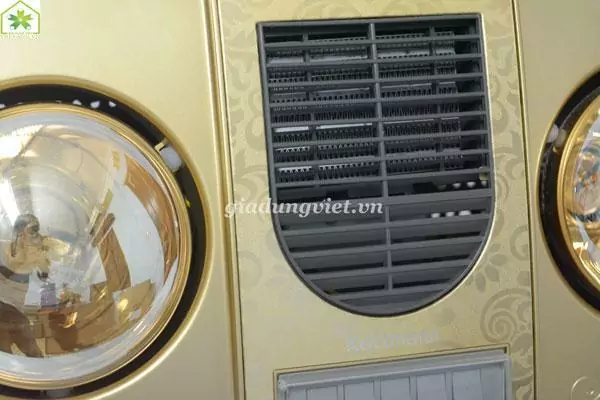 Đèn sưởi nhà tắm Kottmann H2B-HW-G thổi gió ấm