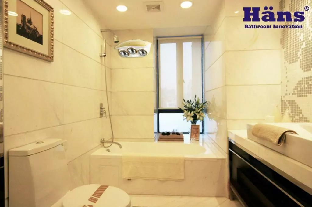 Đèn sưởi nhà tắm sưởi ấm không gian