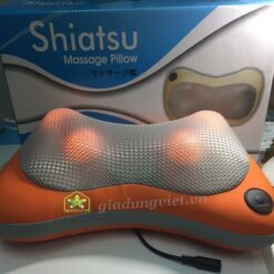 Gối massage hồng ngoại Shiatsu 111 4 đầu matxa