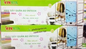 Máy sấy quần áo Vntech VN26 khung gập inox