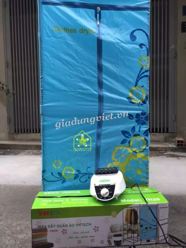 Máy sấy quần áo Vntech VN26 sấy nhanh