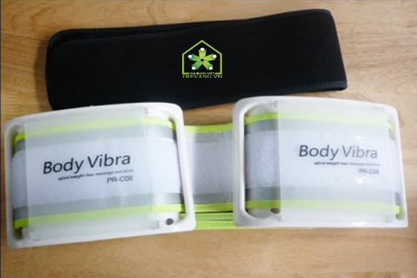 Đai massage body vibra pr-c08 giảm béo bụng hiệu quả