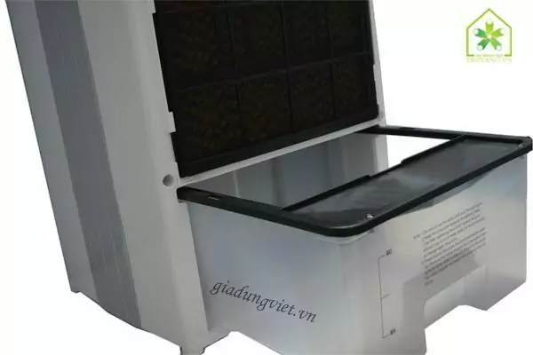 Ngăn chưa nước quạt hơi nước vntech 10l
