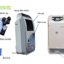 Quạt hơi nước Hanel HN-AC100S trọn bộ