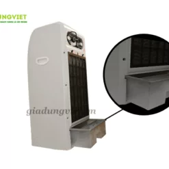 Quạt hơi nước Shoohan SH03 mặt sau và khay