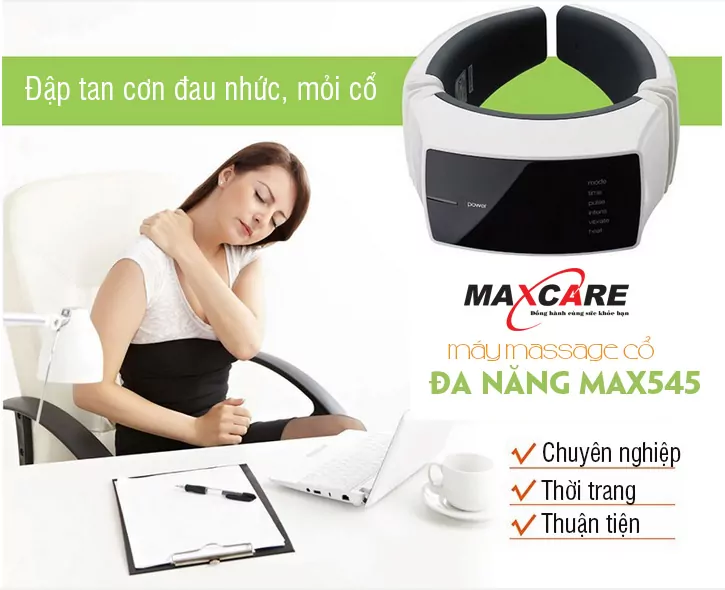 máy massage cổ Maxcare