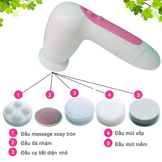 máy massage mặt 5 in 1