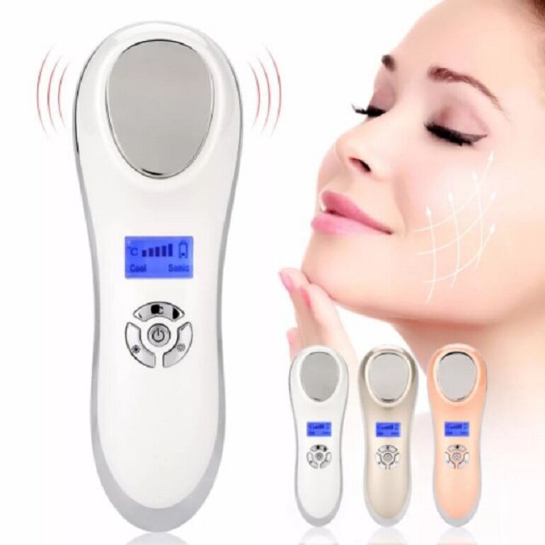 máy massage mặt nóng lạnh