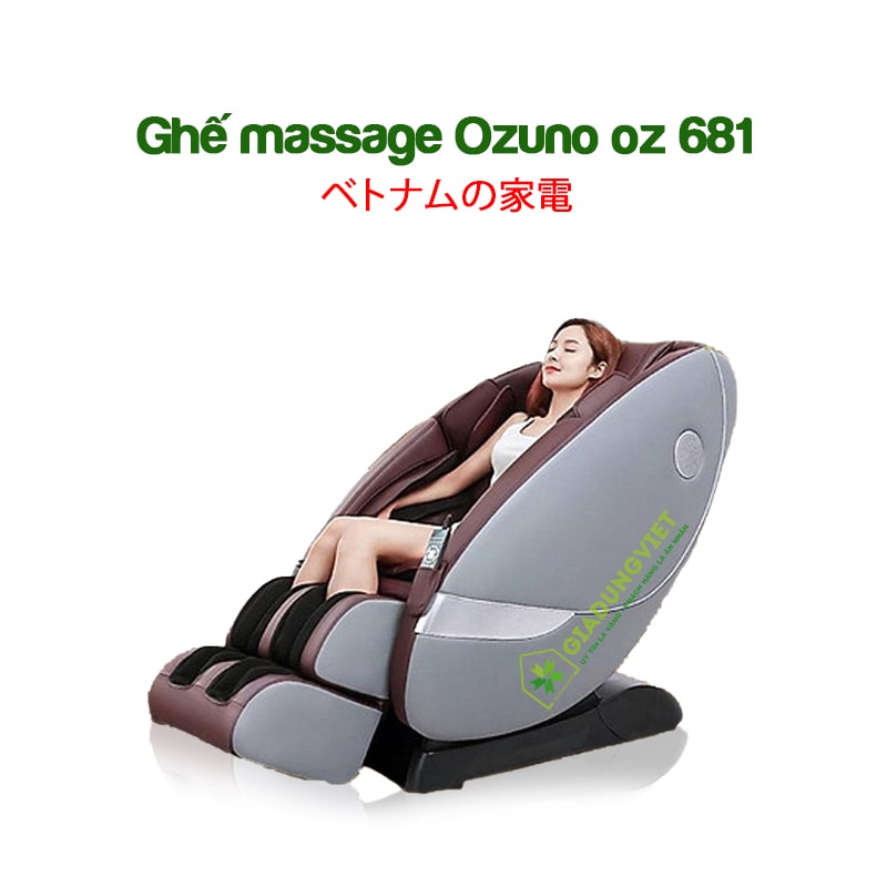 Ghế massage Ozuno oz 681 hàng 99% - Giadungviet.vn