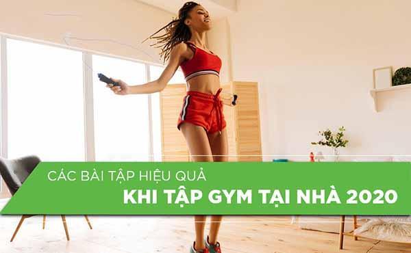 các bài tập gym tại nhà