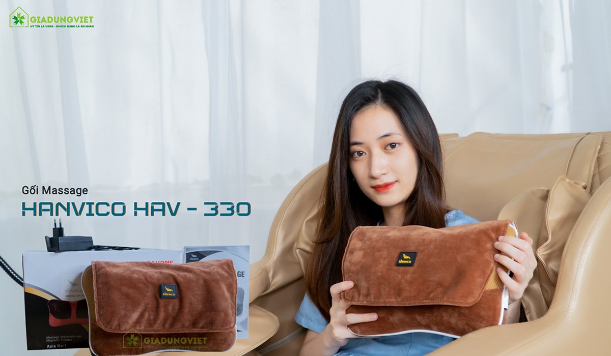 gối massage havinco hav 330