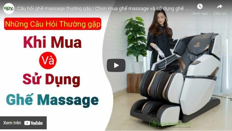 Câu Hỏi Thường Gặp Về Ghế Massage